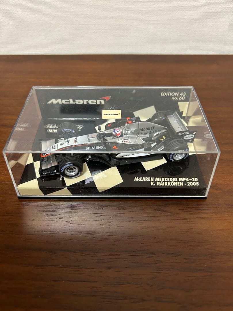 【再値下げ】ミニチャンプス1/43 マクラーレンメルセデスF-1ミニカー10台