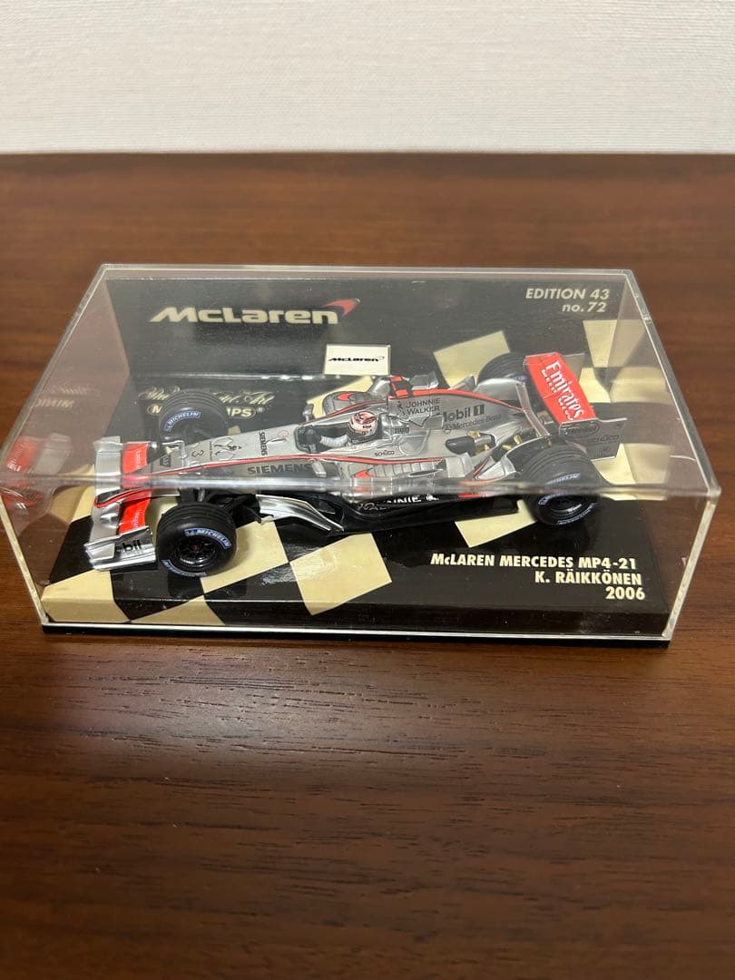 【再値下げ】ミニチャンプス1/43 マクラーレンメルセデスF-1ミニカー10台