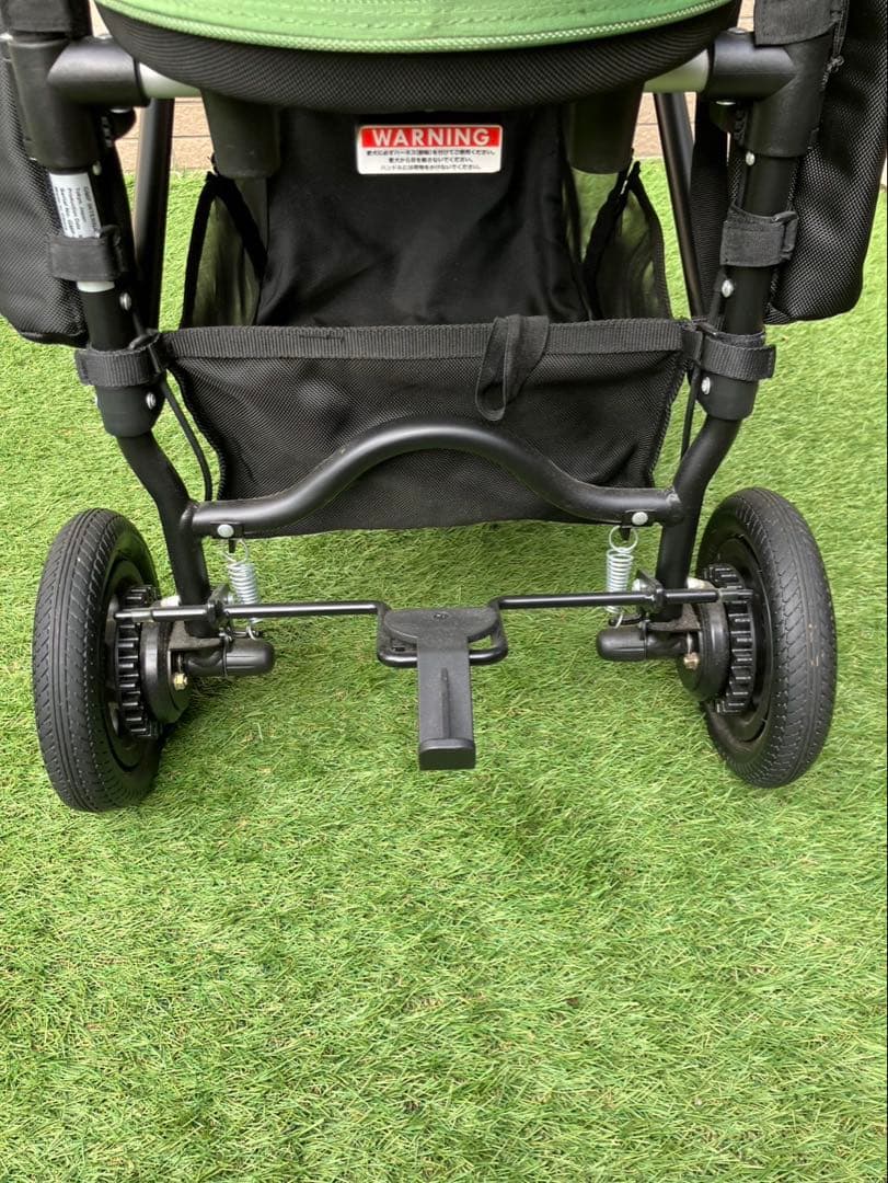 クマゴロー0409 AirBuggy 緑色 ベビーカー