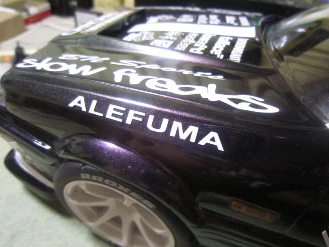 カズ 1/10 R31 ワゴン Dスタイル 限定品 タイヤホイール４本付き