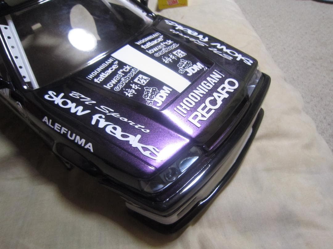 カズ 1/10 R31 ワゴン Dスタイル 限定品 タイヤホイール４本付き