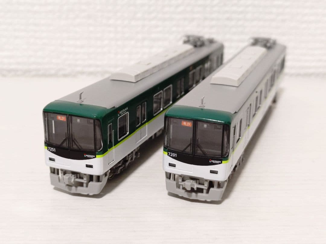 グリーンマックス　京阪7200系　7両