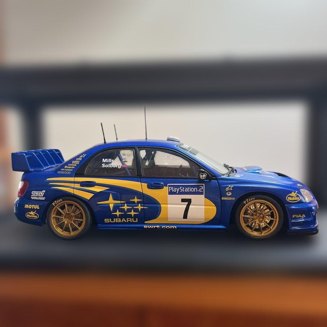 ミニカー SUBARU New Age Impreza WRC 1/18