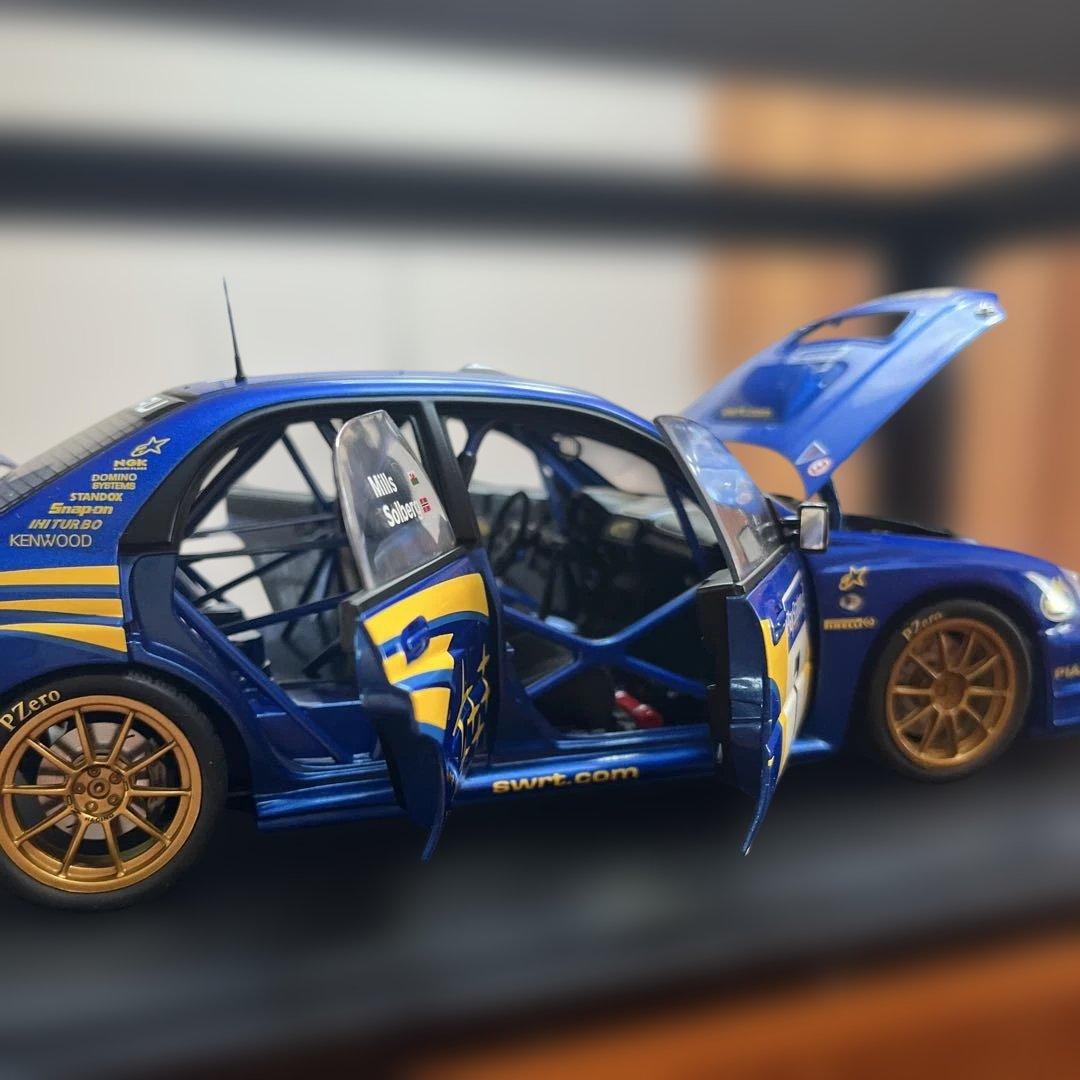 ミニカー SUBARU New Age Impreza WRC 1/18