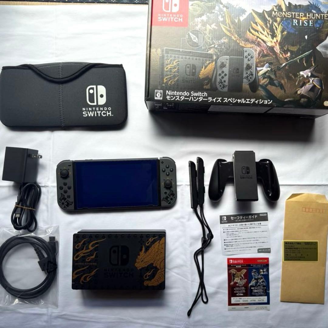 美品✨Nintendo Switch モーハンライズ スペシャルエディション