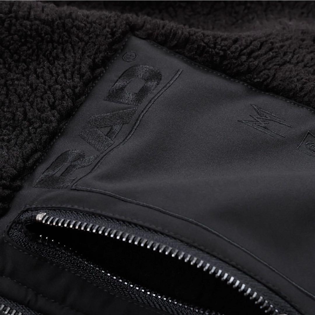 【受注生産】RADMARKET BOA HOODIE ブラック FREEサイズ
