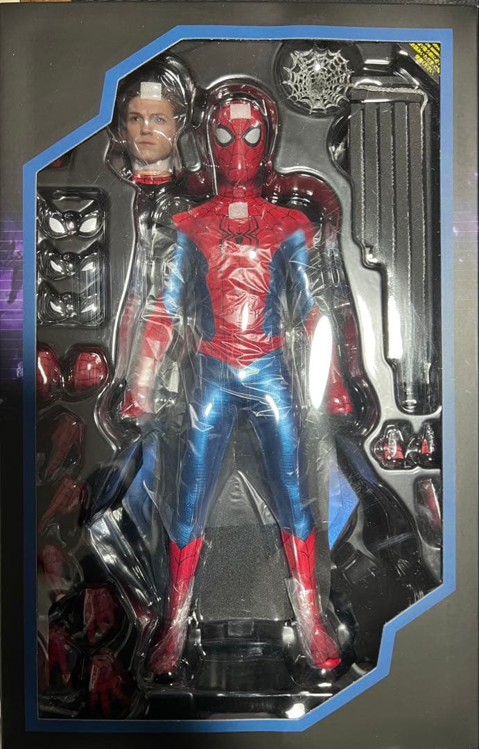 ムービー マスターピース 1/6 スパイダーマン(ニュー・レッド＆ブルースーツ)