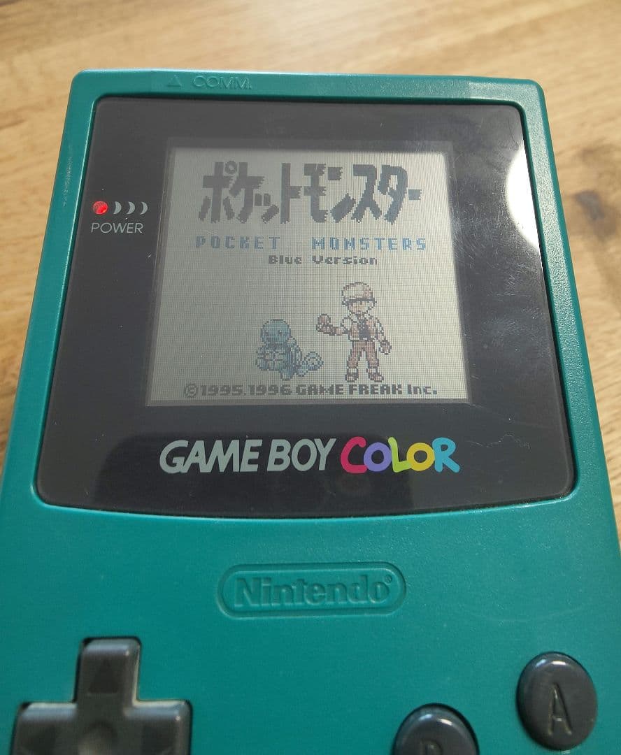 ポケットモンスター　青＆銀　ゲームボーイカラー本体　セット