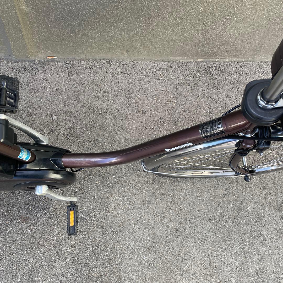 パナソニック電動アシスト自転車26インチブラウン16A h