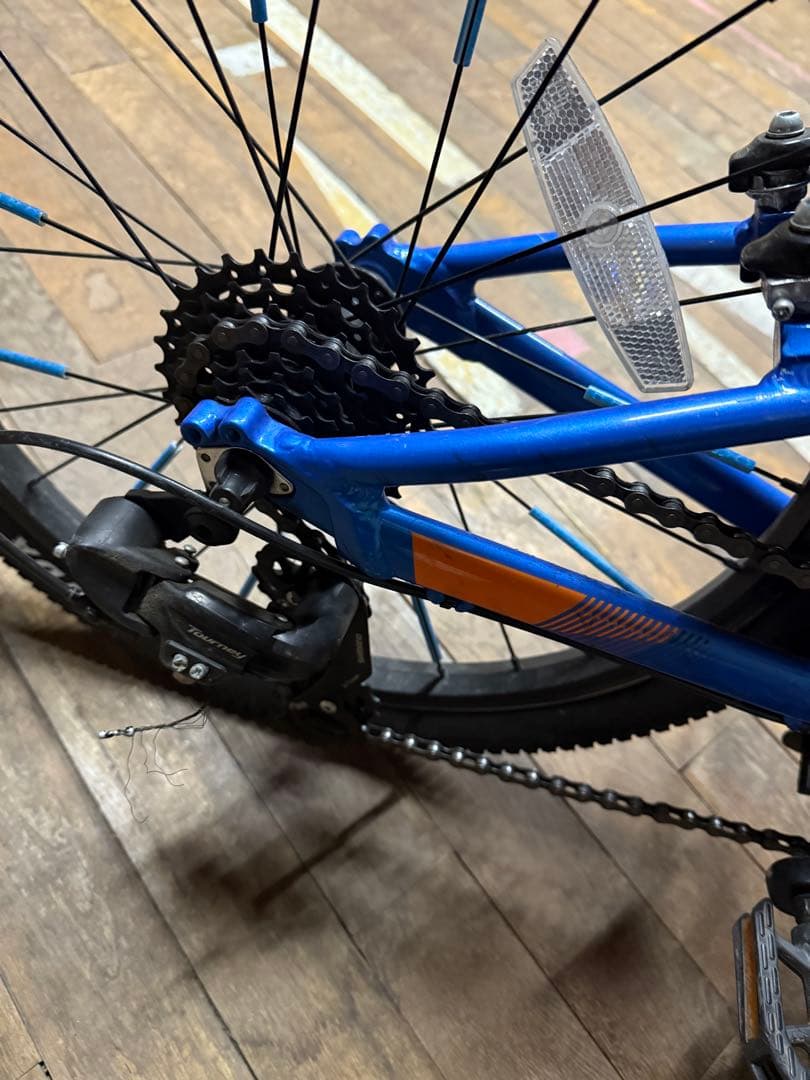 希少キャノンデール　屋内保管20インチ自転車 7速ギア