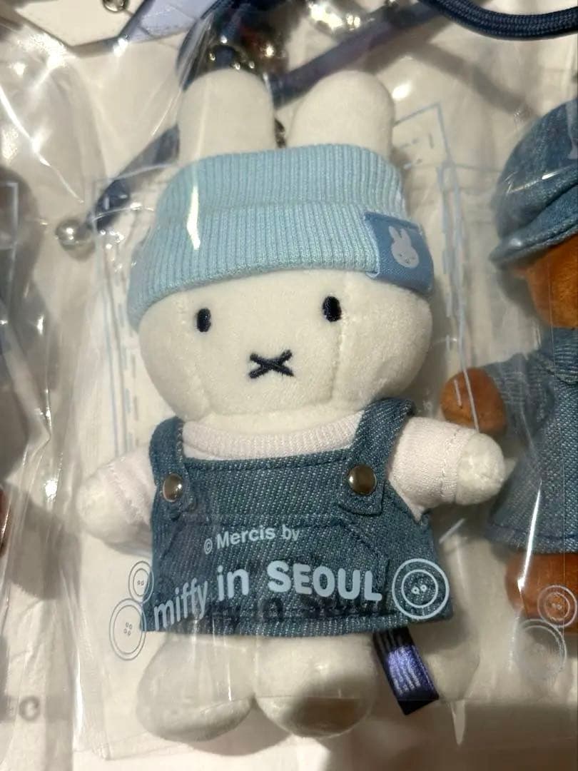 ミッフィー ソウル デニム キーリング 3種セット 韓国限定 miffy