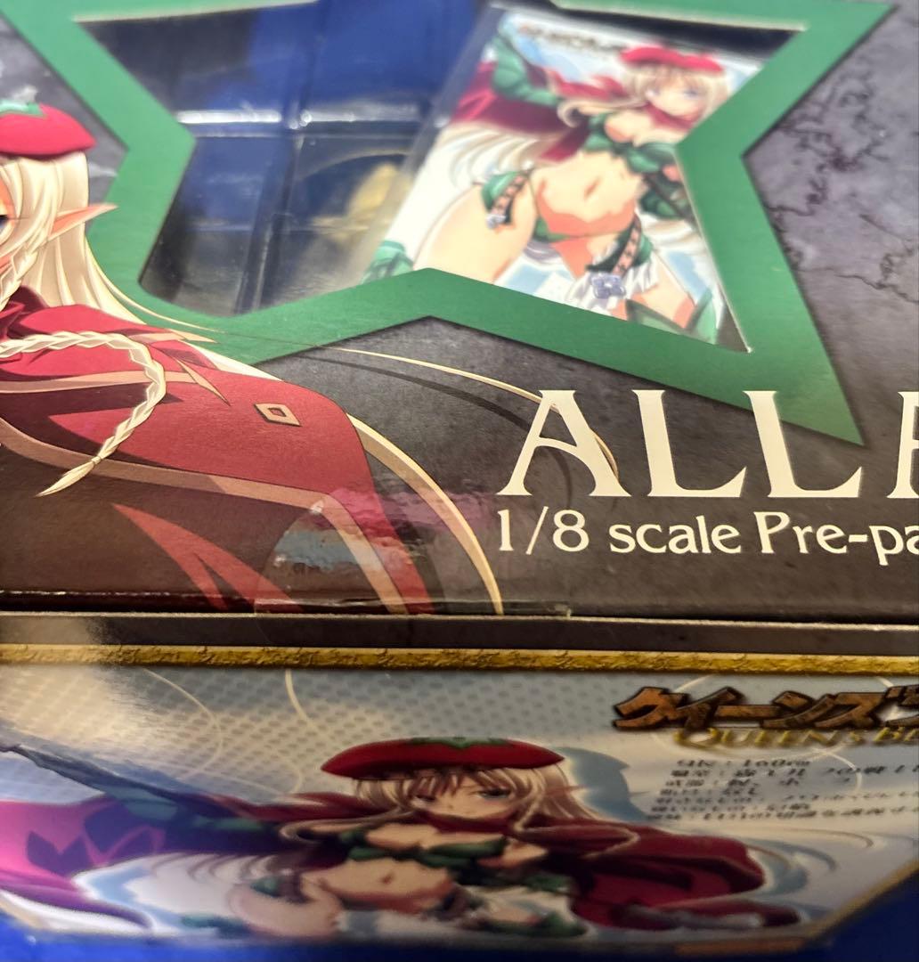 クイーンズブレイド　とらのあな　アレイン 1/8 フィギュア　特典カード付