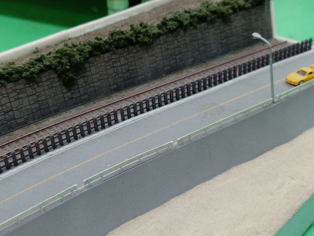 まぐなNゲージ ジオラマ湾岸道路。