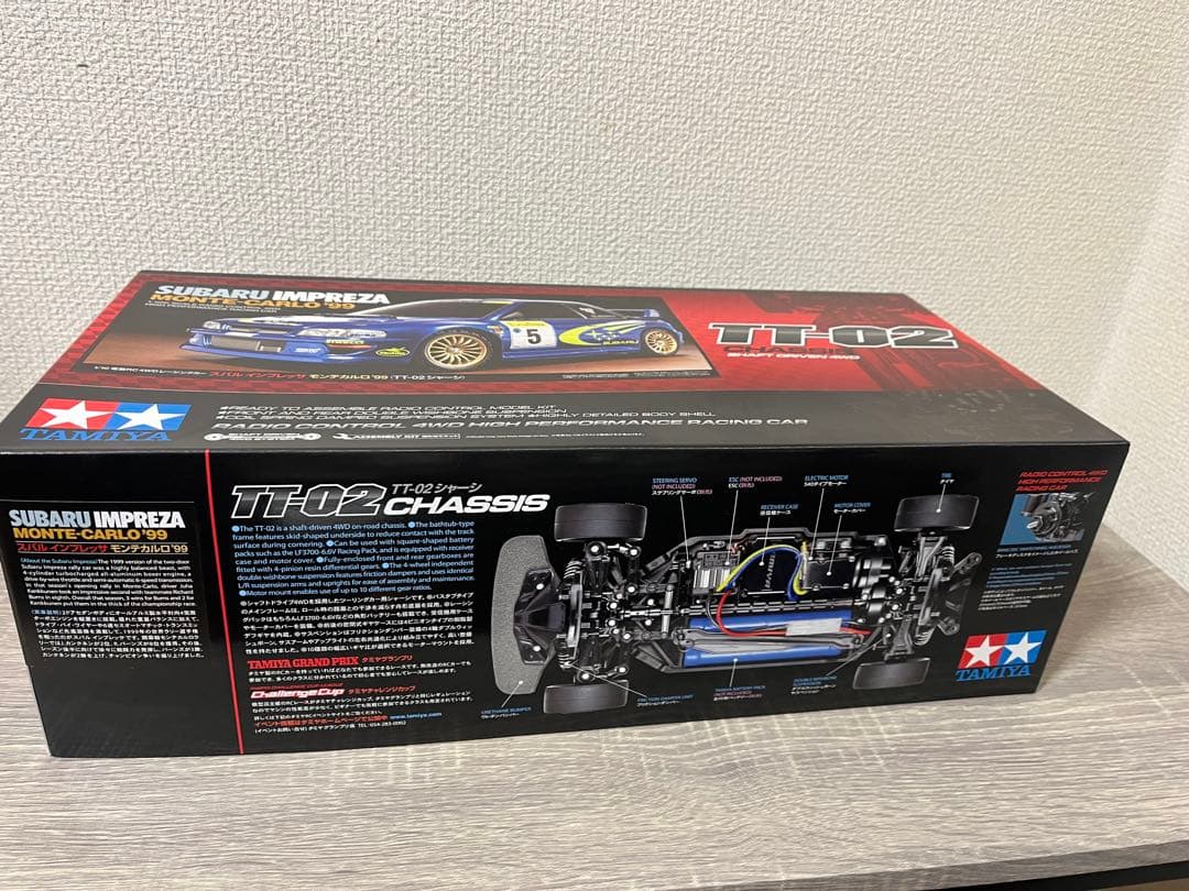 ア*ス様 タミヤ　1/10 ラジコン　スバル　インプレッサ　TT02シャーシ
