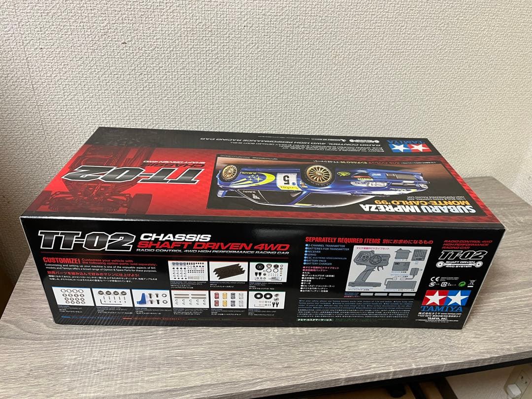 ア*ス様 タミヤ　1/10 ラジコン　スバル　インプレッサ　TT02シャーシ