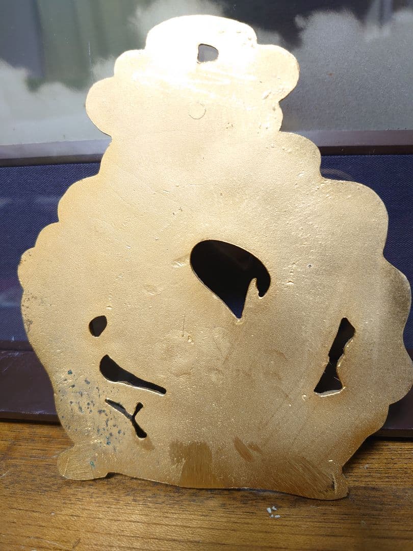 開運 激レア品   龍 龍神 ゴールド龍神メタルエンブレム