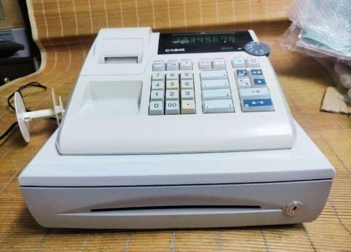 カシオレジスター　100ER　簡単便利特殊　送料込　077277