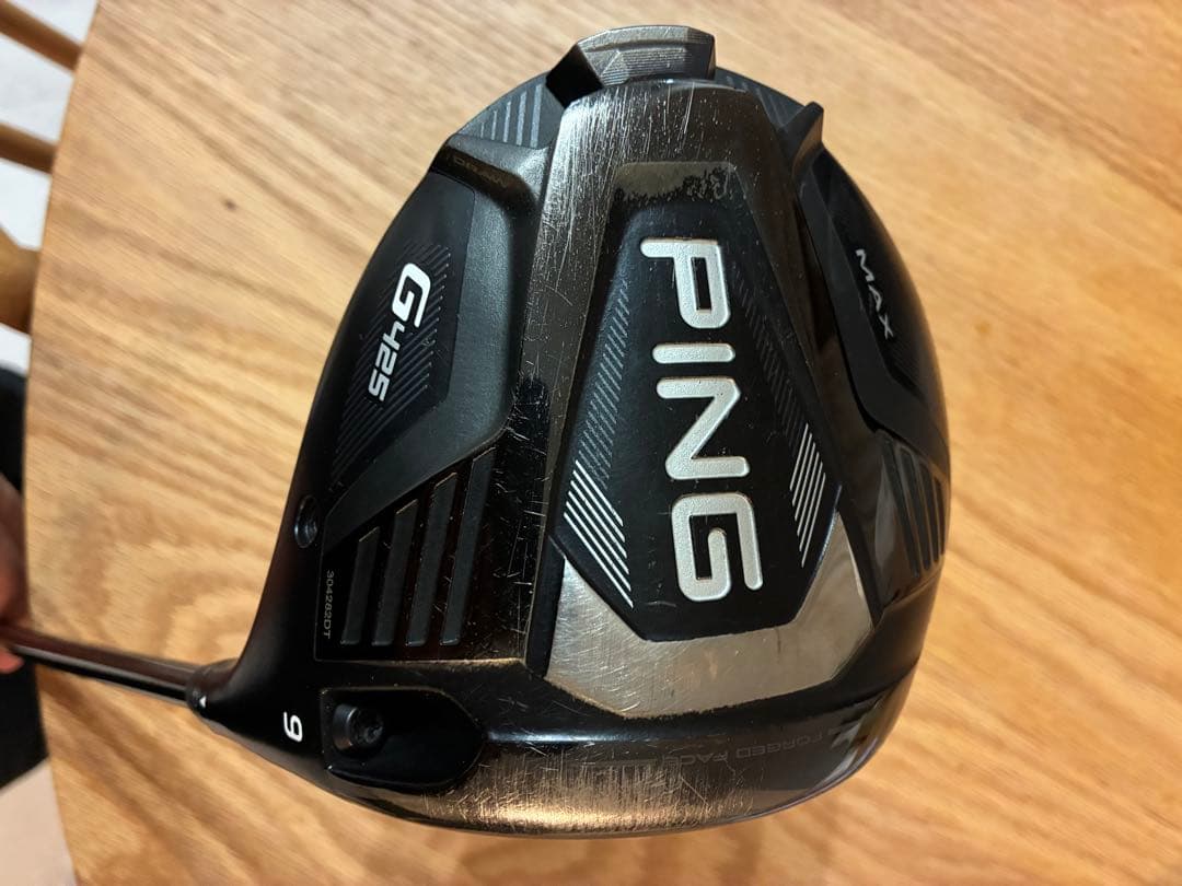 月末セール　ヘッドのみ　PING G425 MAX ドライバー 9度　カバー付き