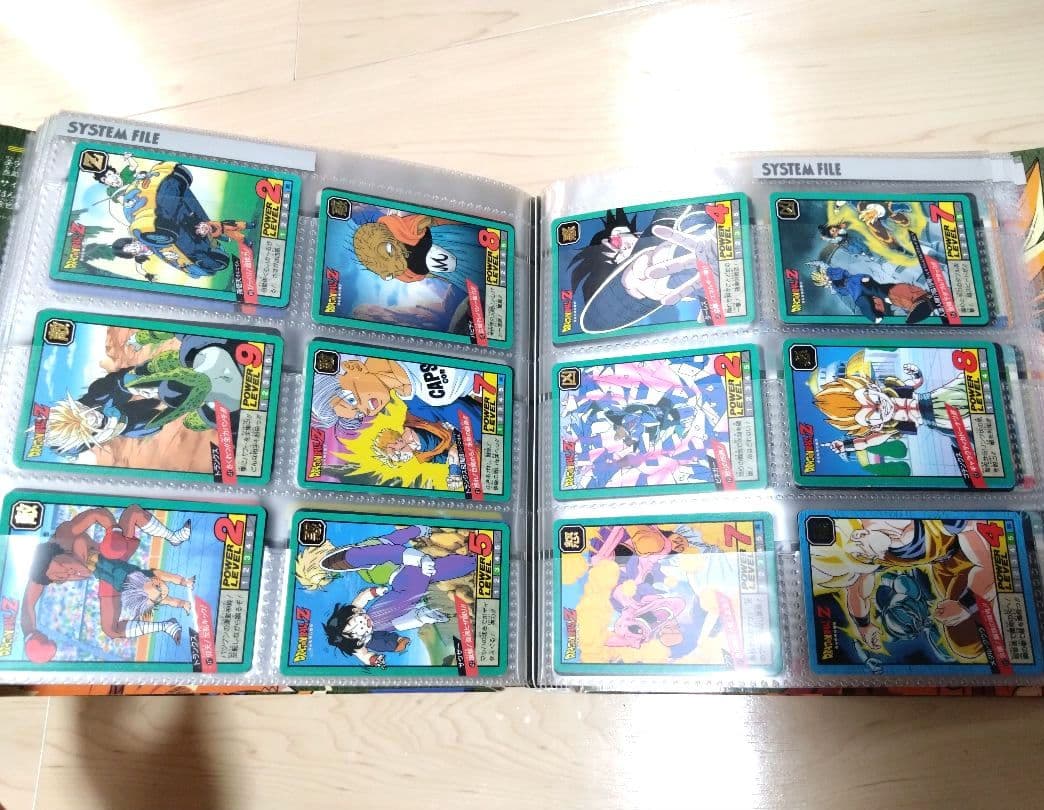 【貴重】ドラゴンボールZ カードダス 計292枚＆専用バインダー＆ポスター当時物