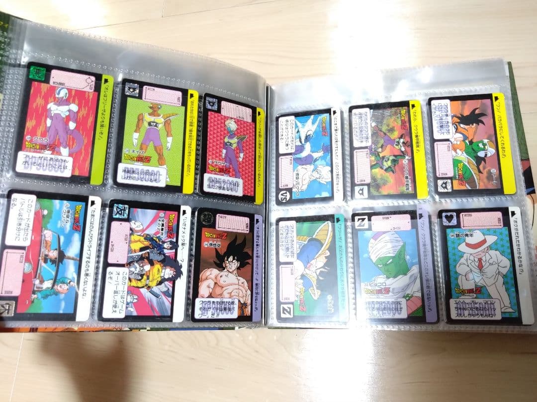 【貴重】ドラゴンボールZ カードダス 計292枚＆専用バインダー＆ポスター当時物