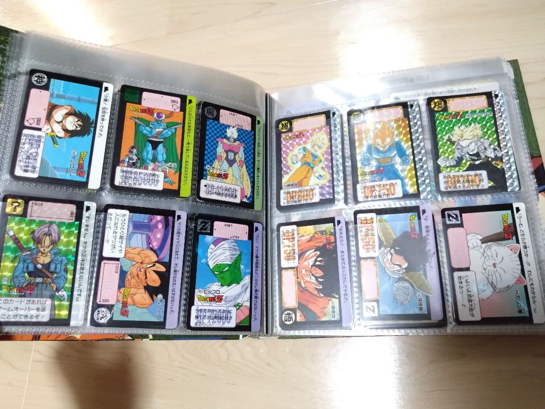 【貴重】ドラゴンボールZ カードダス 計292枚＆専用バインダー＆ポスター当時物