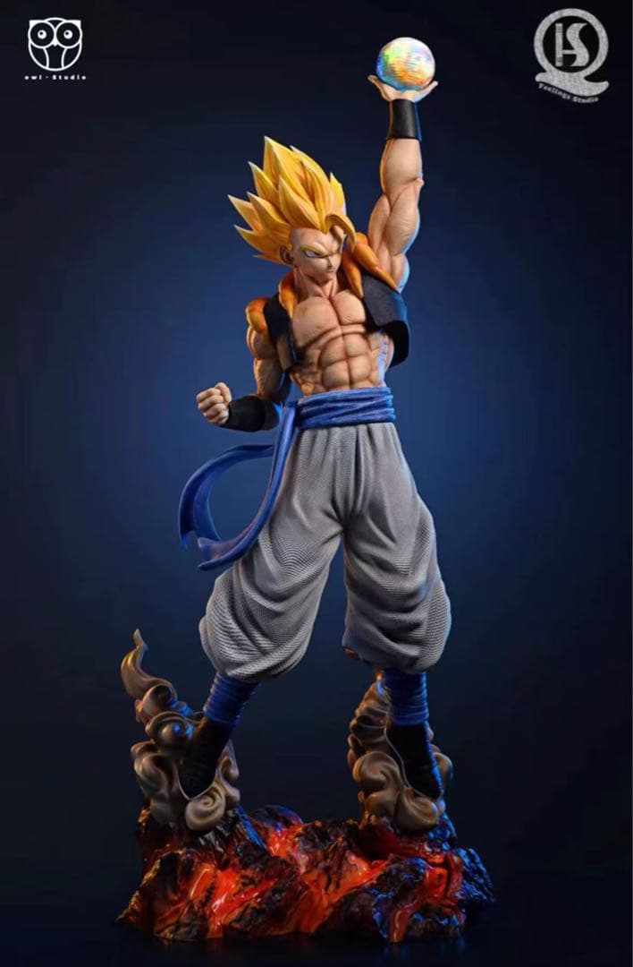 ドラゴンボール ゴジータ ガレキ ガレージキット スタチュー X②③