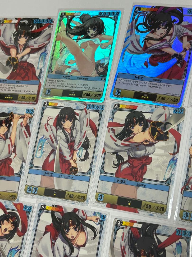 クイーンズブレイド　ザ・デュエル　トモエ　まとめ売りセット　キラ　Sレア