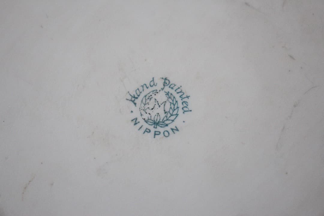 Noritake　オールドノリタケ　金盛り　２４cm　プレート　アールデコ