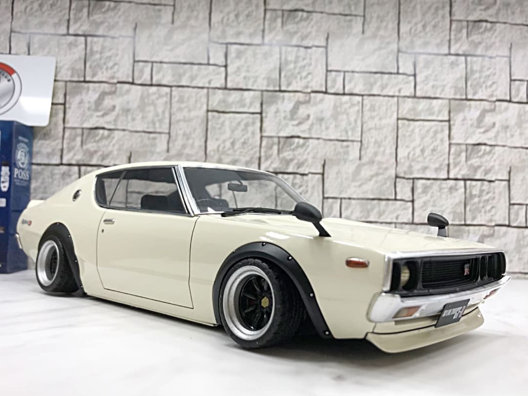 1/18 イグニッションモデル ケンメリGT-R ワタナベ深リムカスタム