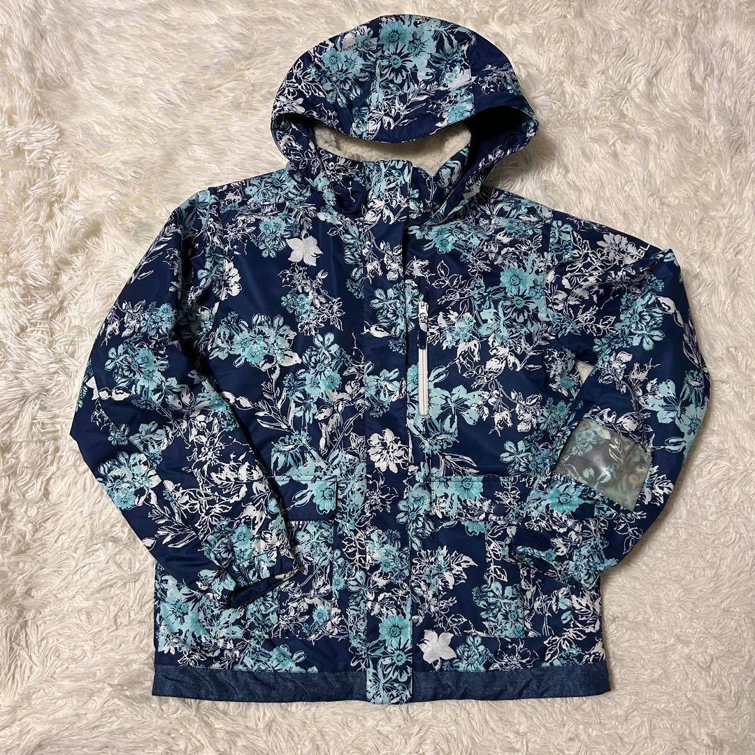 【美品】FABLICE ファブリス スキーウェア 上下 総柄 花柄 M