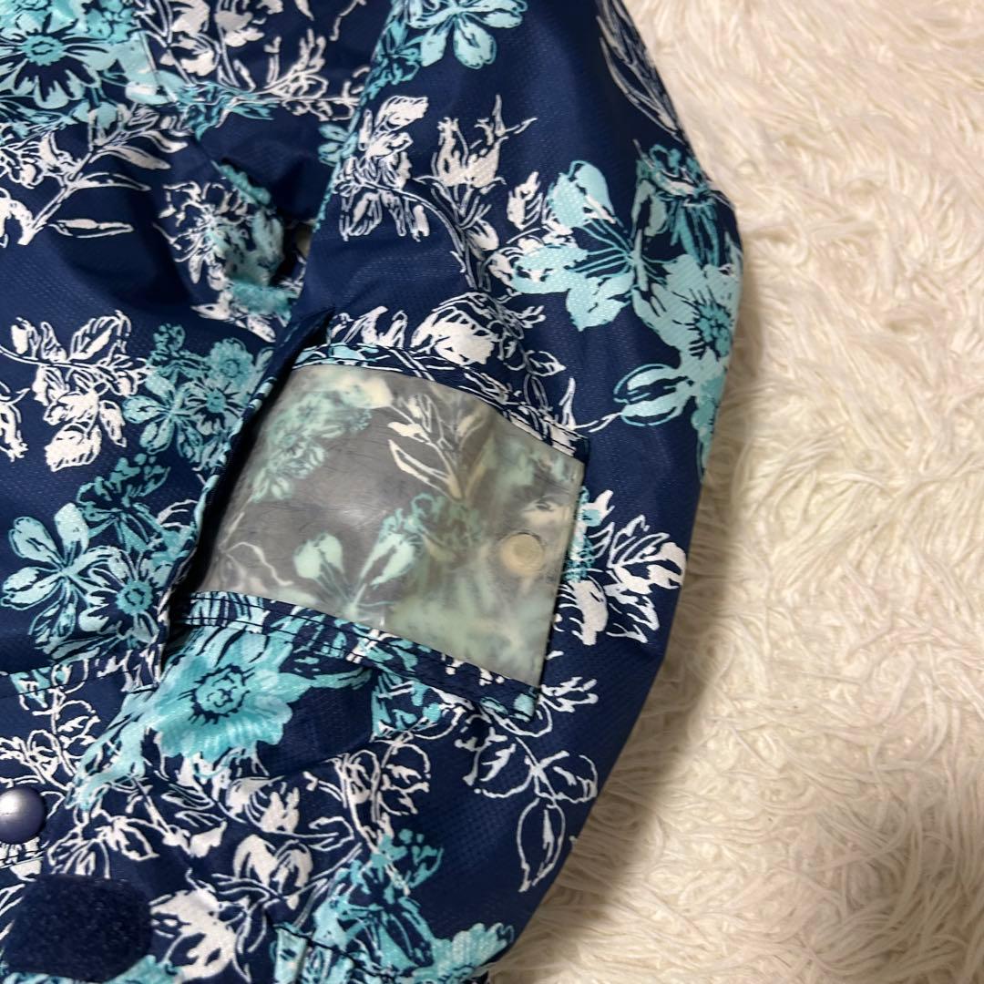 【美品】FABLICE ファブリス スキーウェア 上下 総柄 花柄 M