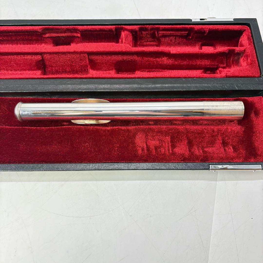 【美品・ケース付属】YAMAHA ヤマハ 頭部管銀製 フルート YFL-451