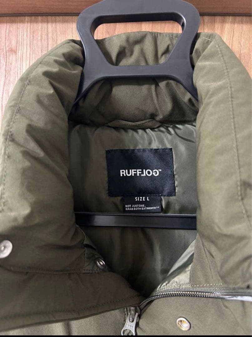 ラフロッグ　RUFFLOG ダウンベスト