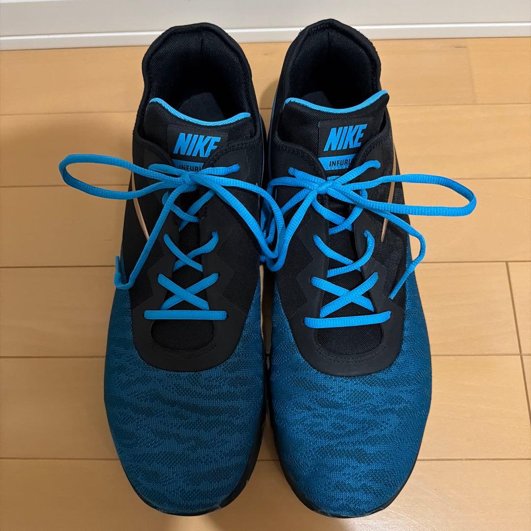 【32cm】Air Max Infuriate 3 Low Black Blue