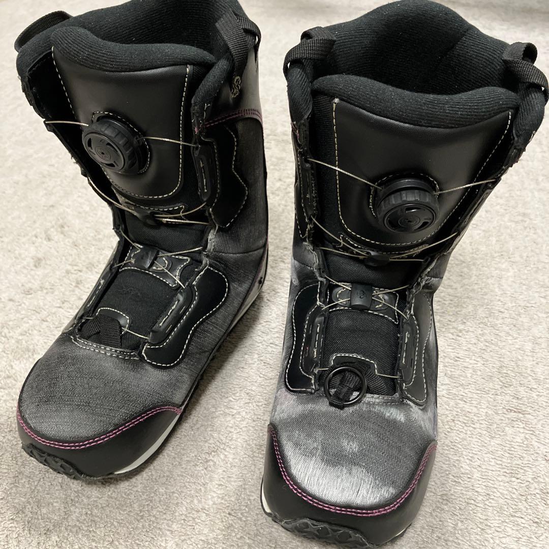 初心者必見！キッズスノーボード4点セット！ビィンディング、ブーツ、ケース付き