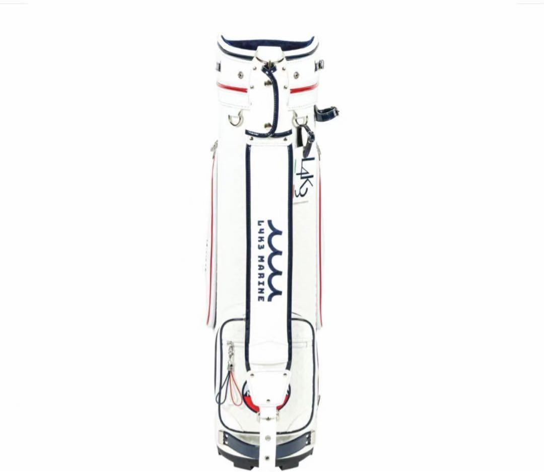 ゴルフバッグ・キャディバッグ CADDY BAG (CART TYPE) CB-STAR WHITE MUTA