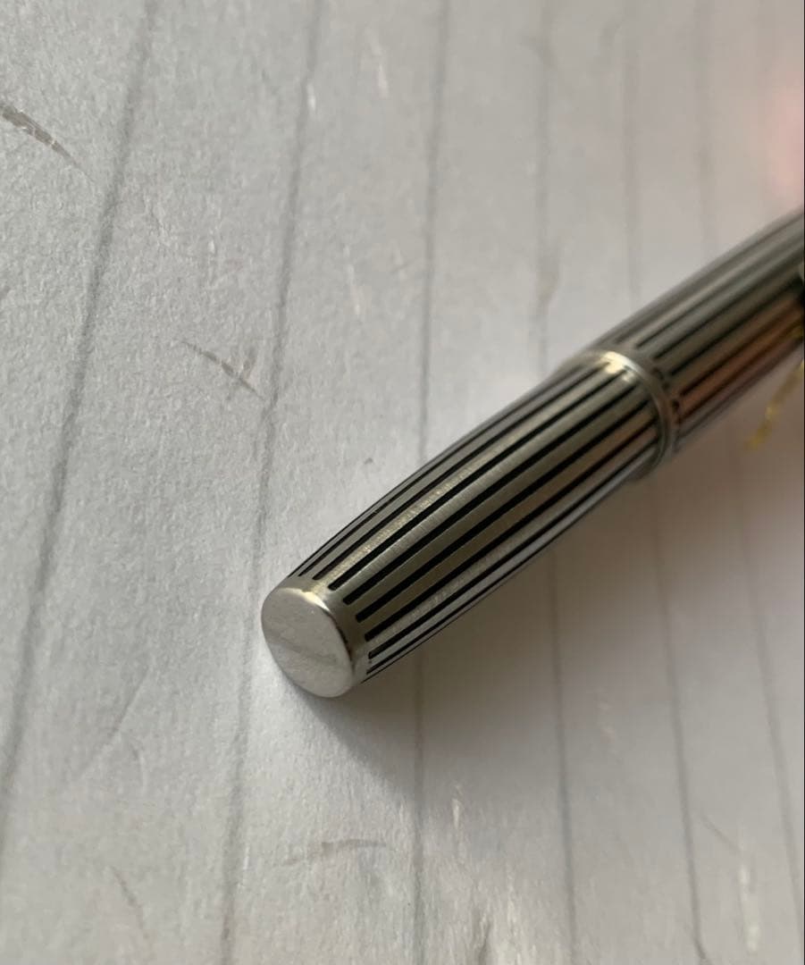 PLATINUM 万年筆 廃番 蝕刻軸 18Kペン先