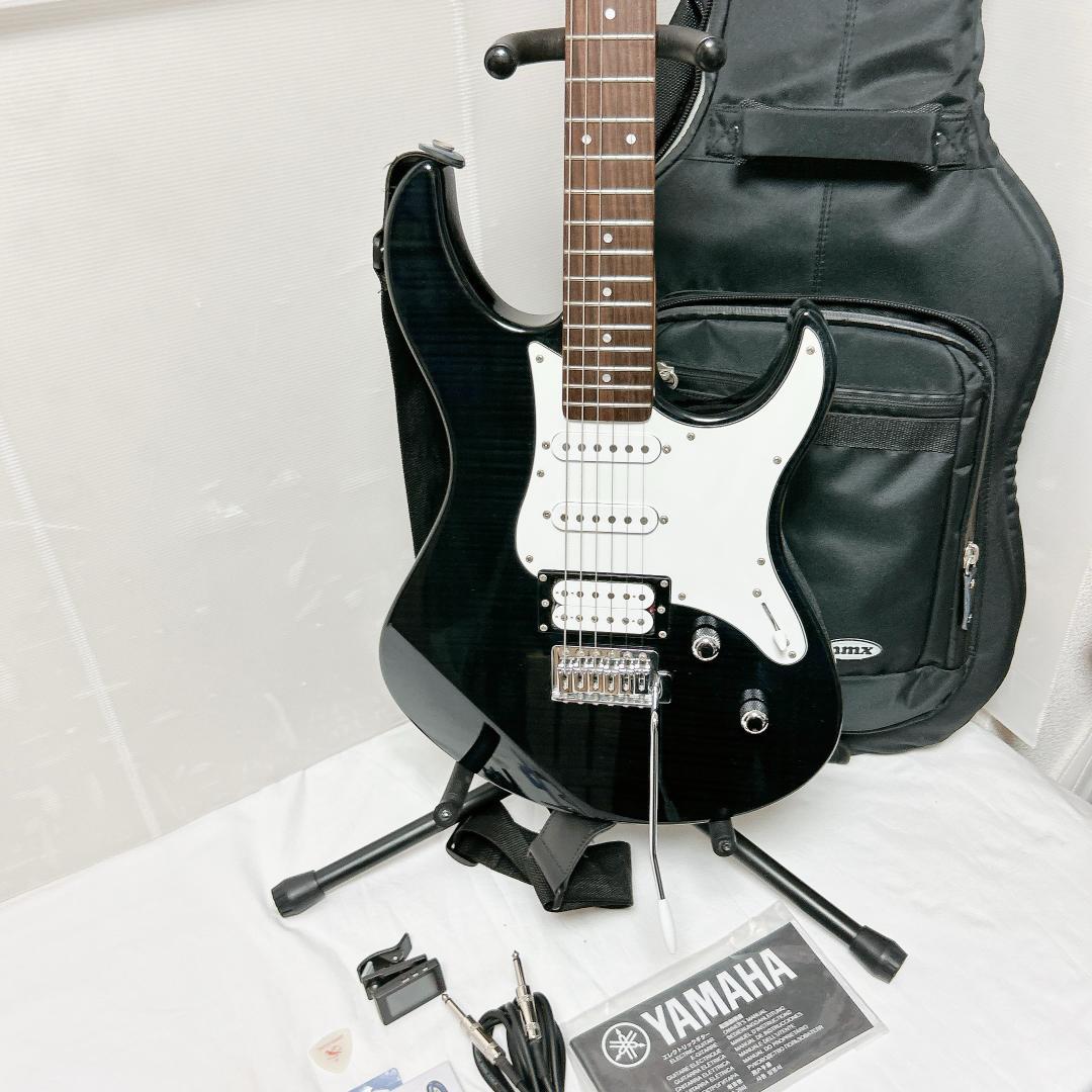 美品 YAMAHA ヤマハ Pacifica212VFM TBL ブラック 黒