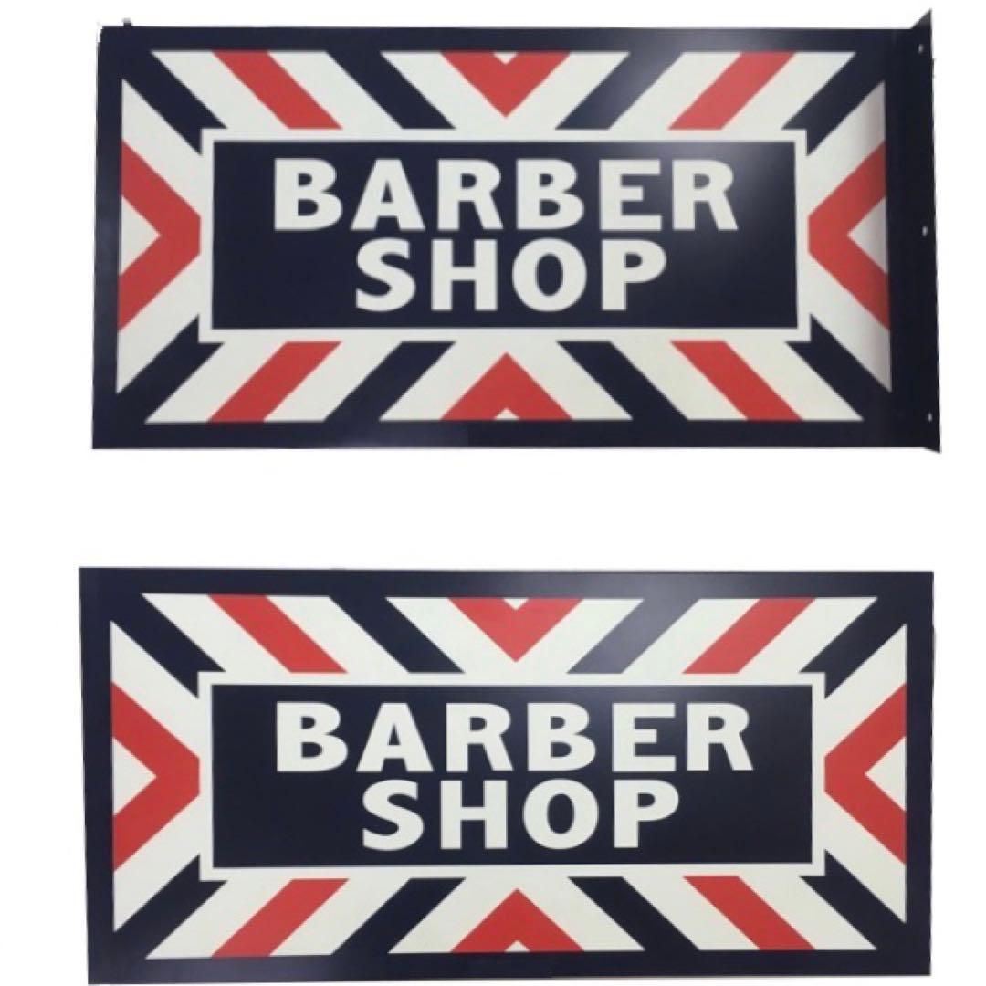 MARVY JAPAN BARBER SHOPメタルサイン 理容室 床屋 看板