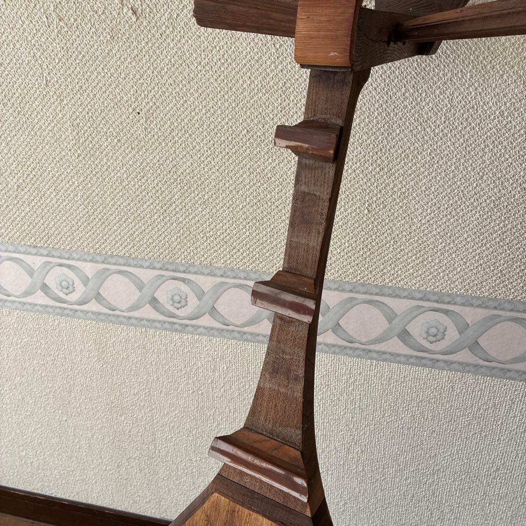 古い琵琶　古道具　和楽器　五弦