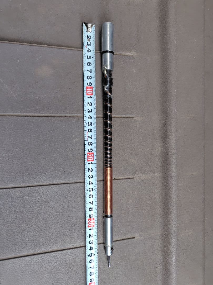 28MHz 約38cm ヘリカルアンテナ