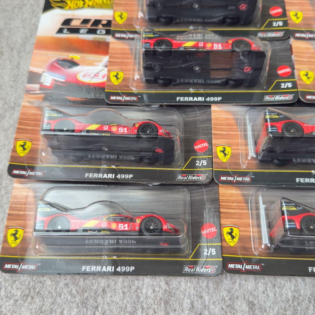 10台 フェラーリ Ferrari ホットウィール 499P