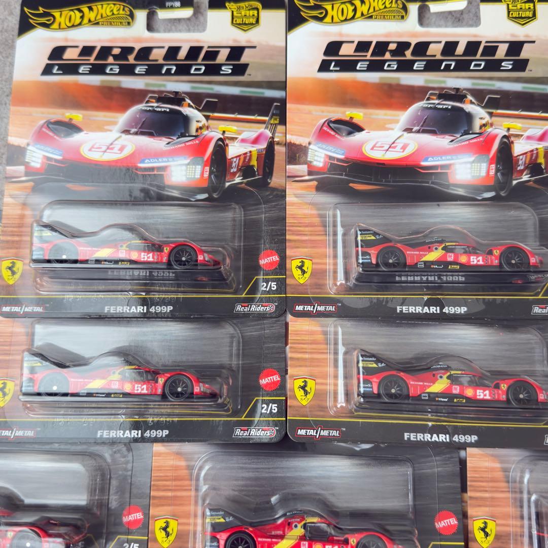 10台 フェラーリ Ferrari ホットウィール 499P