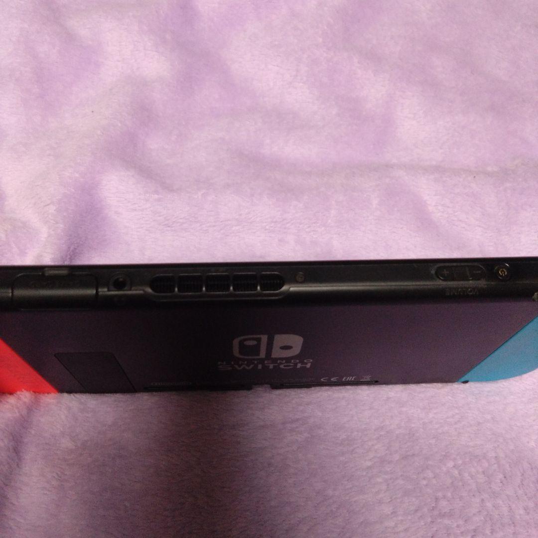 ジャンク品 Nintendo Switch 本体 ネオンブルー/ネオンレッド