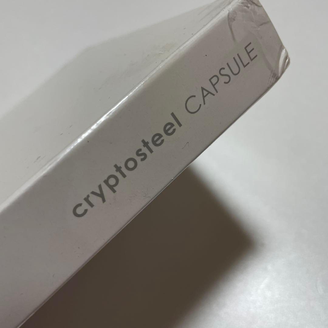 未開封 BitcoinMerch.com - 暗号化スチールカプセルソロ