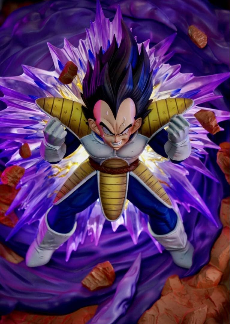 ドラゴンボール 1／4スケール ベジータ 高配版 フィギュア ガレージキット
