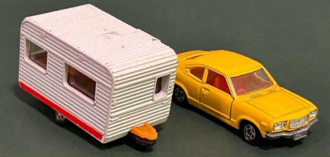 トミカ マツダ サバンナGT フランスベッド キャンピングカー 2台セット