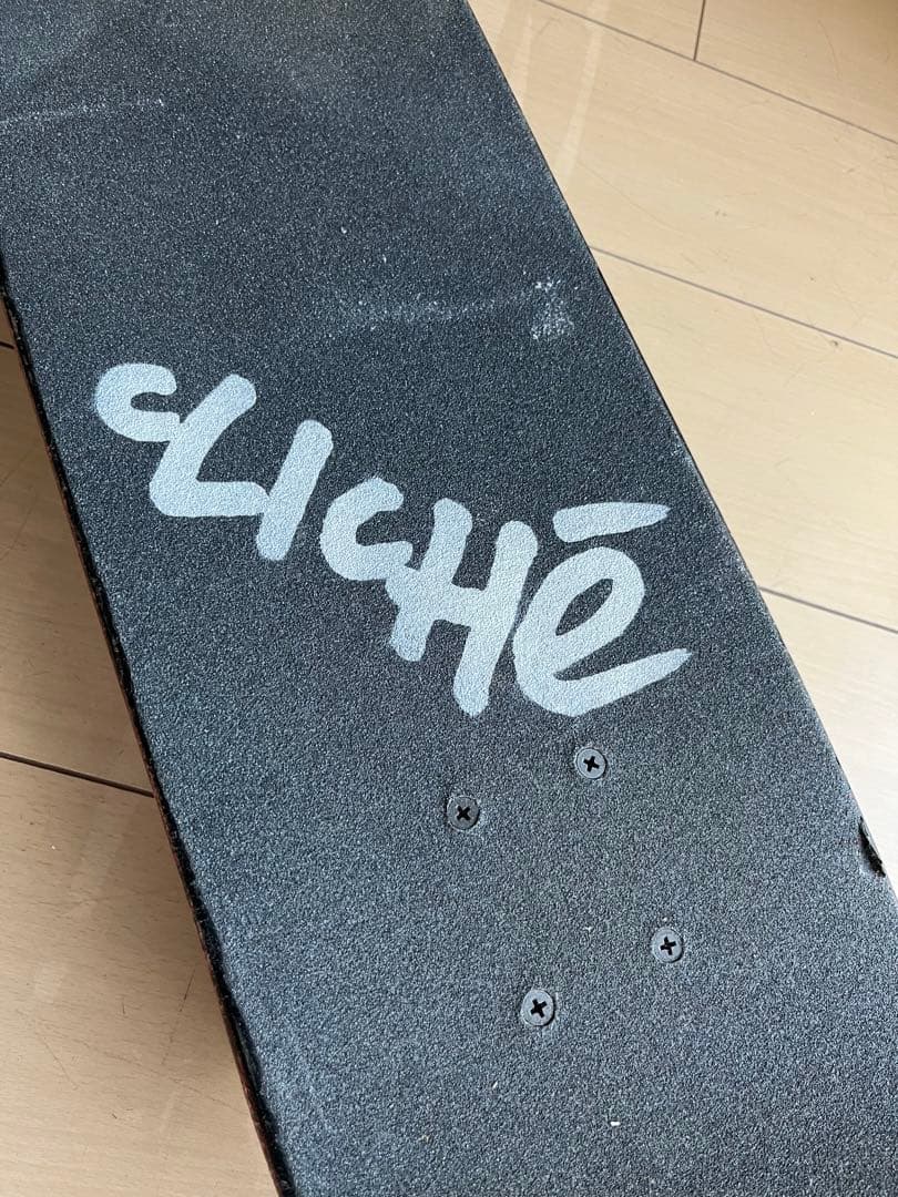 早い者勝ち　clicheクリシェ　デッキ　スケートボード　スケボー