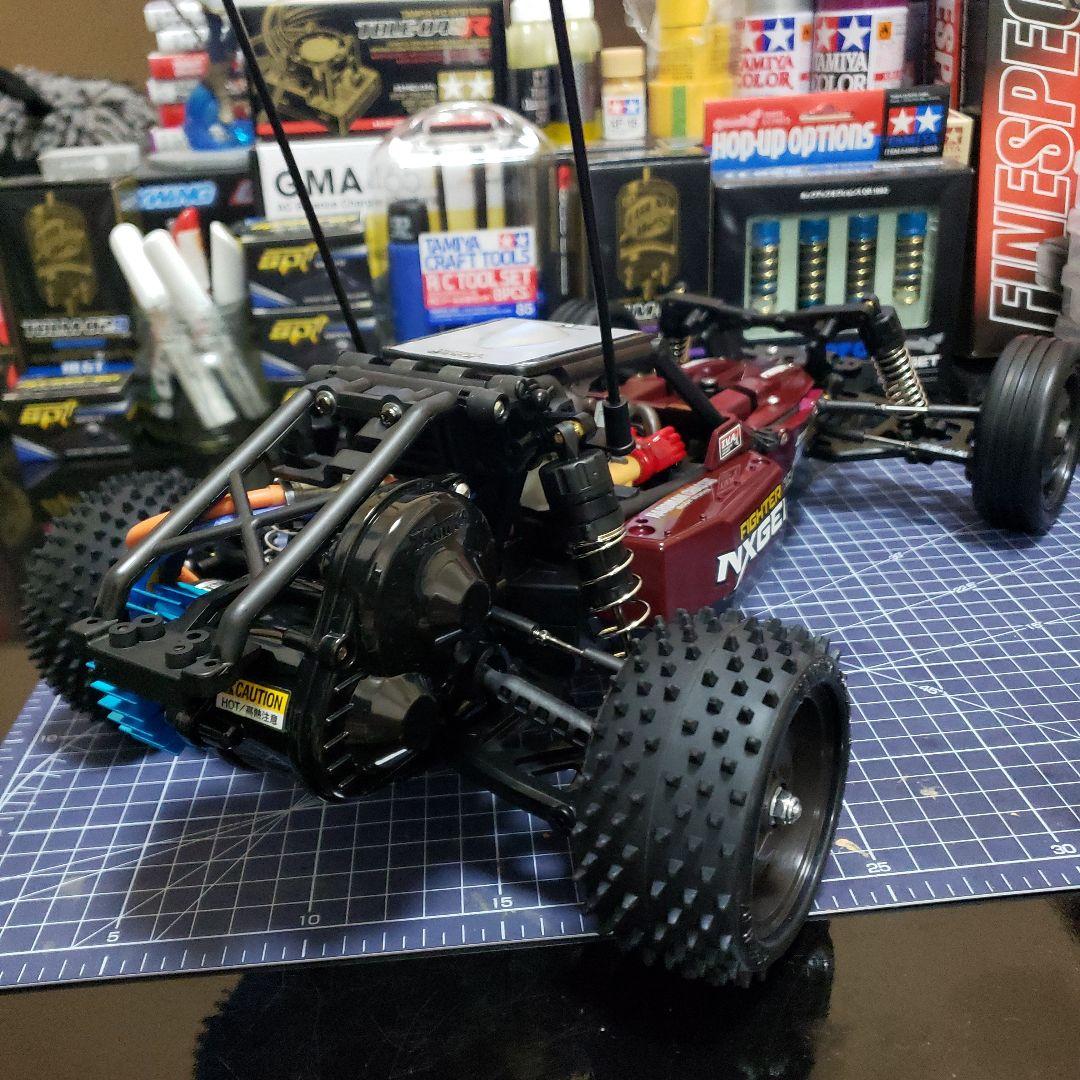 タミヤ 2025 DT04 ファイターネクスジェン カスタム ブラシレスセット③