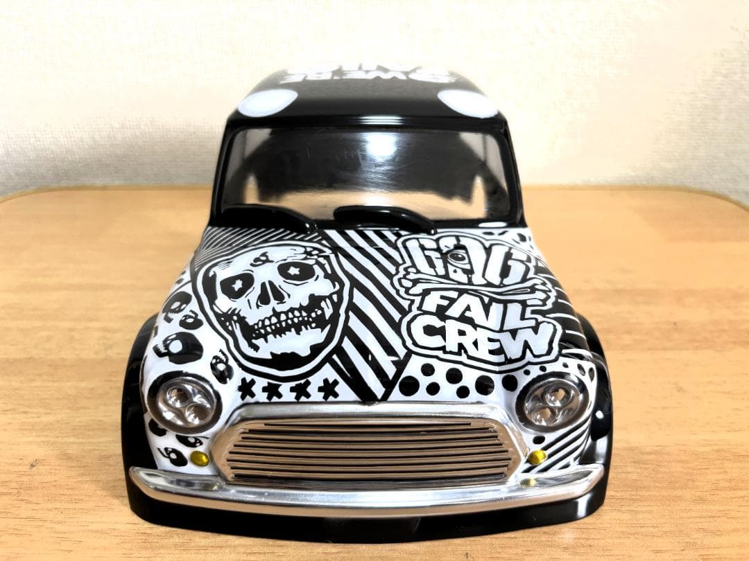 ラジコン ボディー Mシャーシ用 ミニクーパー FAIL CREW ver,